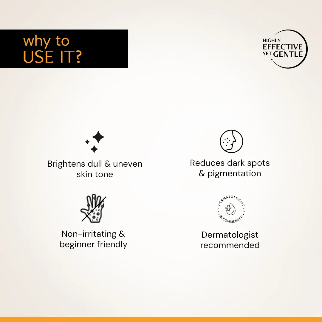 10% Vitamin C serum to reduce tanning and Dullness | Clinically Tested, Non-Irritating| Brightens & Evens Tone | For Oily Skin - Image 5