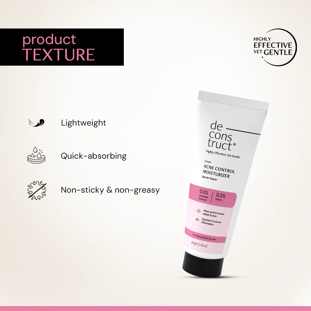 Acne Control Moisturizer with Ectoin & Ceramides - Image 3