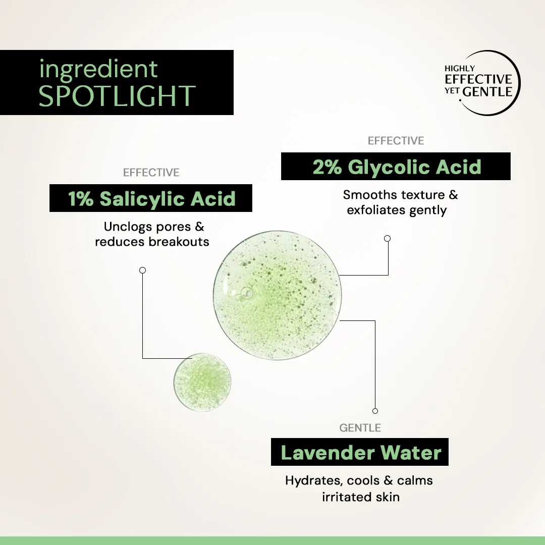 Salicylic Acid Body Wash - 1% salicylic acid + 2% glycolic acid | Fights body acne - Image 3