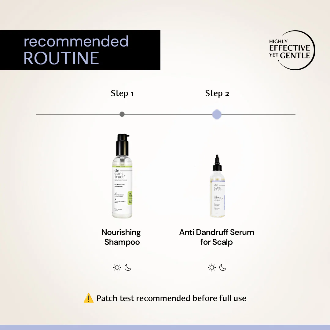 Anti Dandruff Serum for Scalp - 0.5% Piroctone Olamine + 2% Salicylic acid + 1% Prebiotic - Image 7