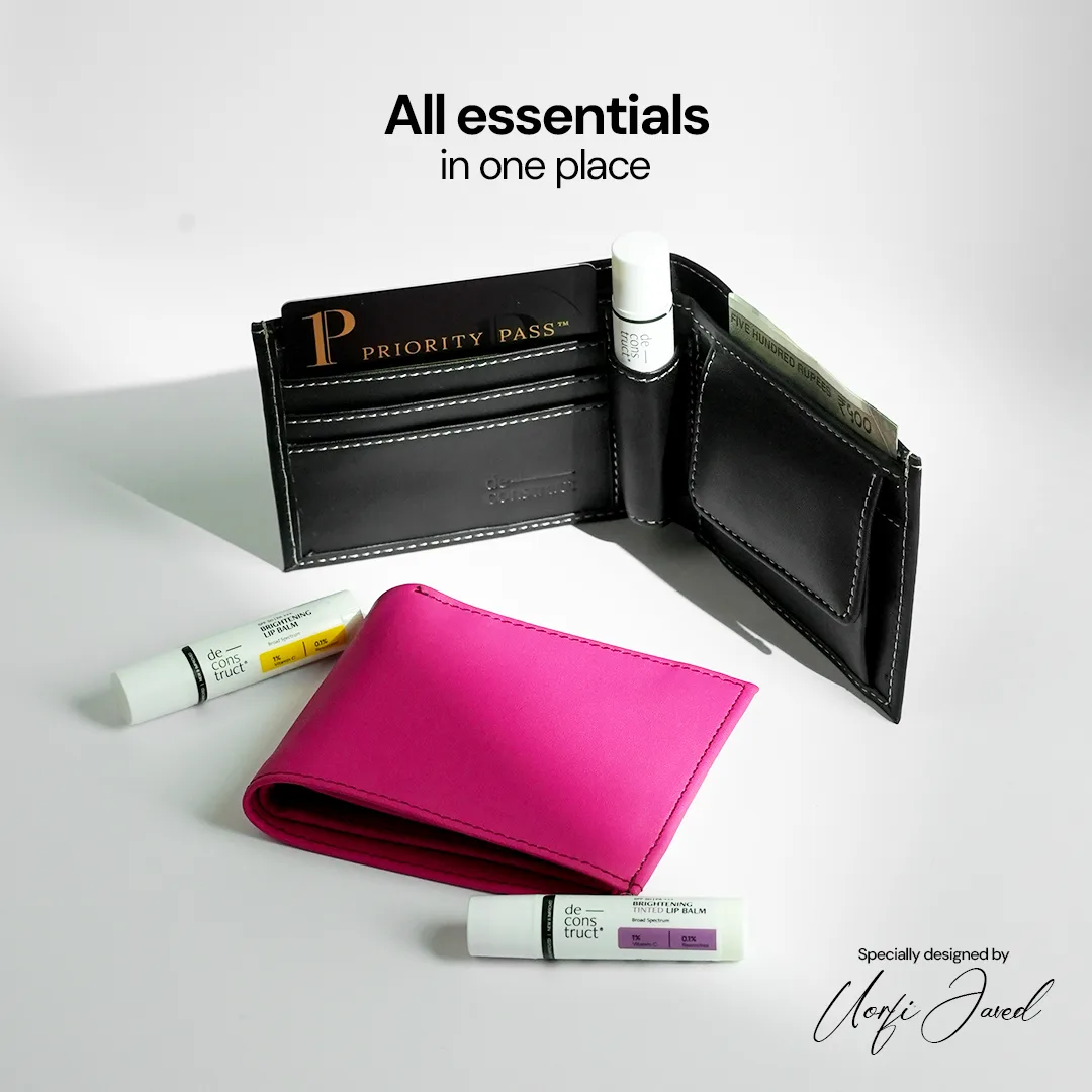 Black Lip Balm Wallet - Uorfi Javed Edition - Image 7