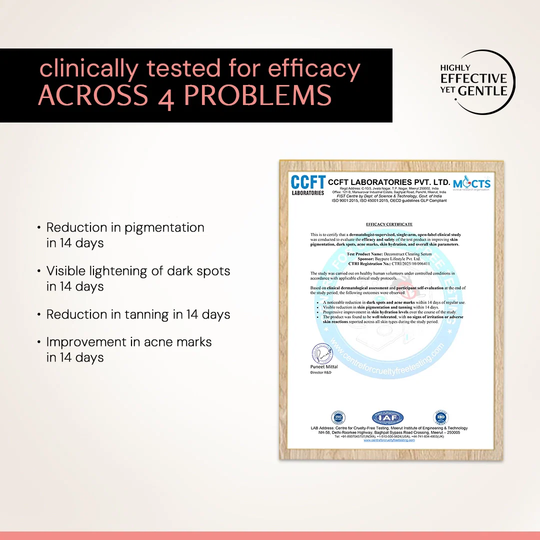 Clearing Serum with 5% Niacinamide & 2% Alpha Arbutin | Clinically Tested - Image 13