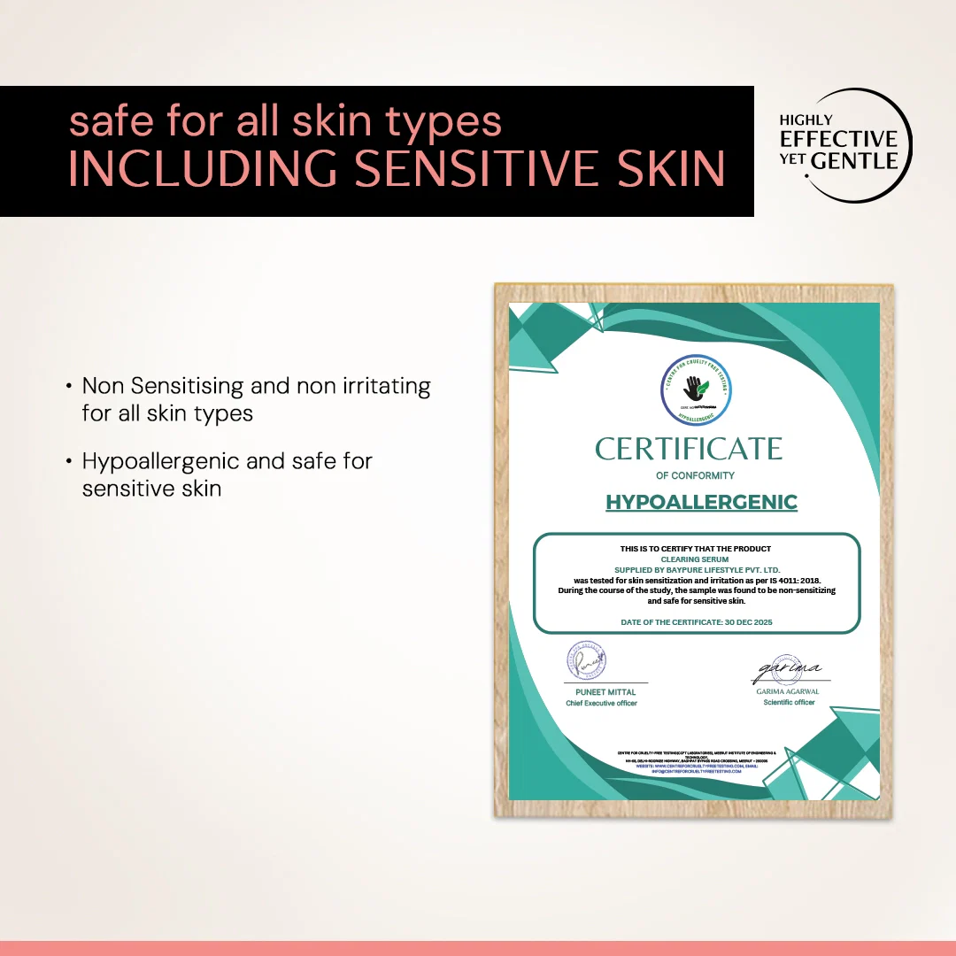Clearing Serum with 5% Niacinamide & 2% Alpha Arbutin | Clinically Tested - Image 15