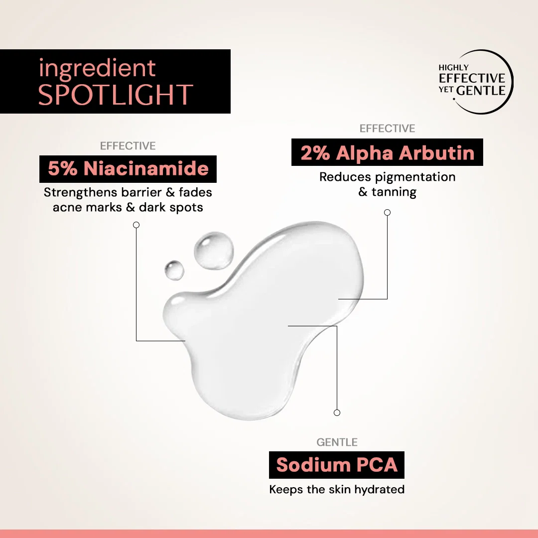 Clearing Serum with 5% Niacinamide & 2% Alpha Arbutin | Clinically Tested - Image 4