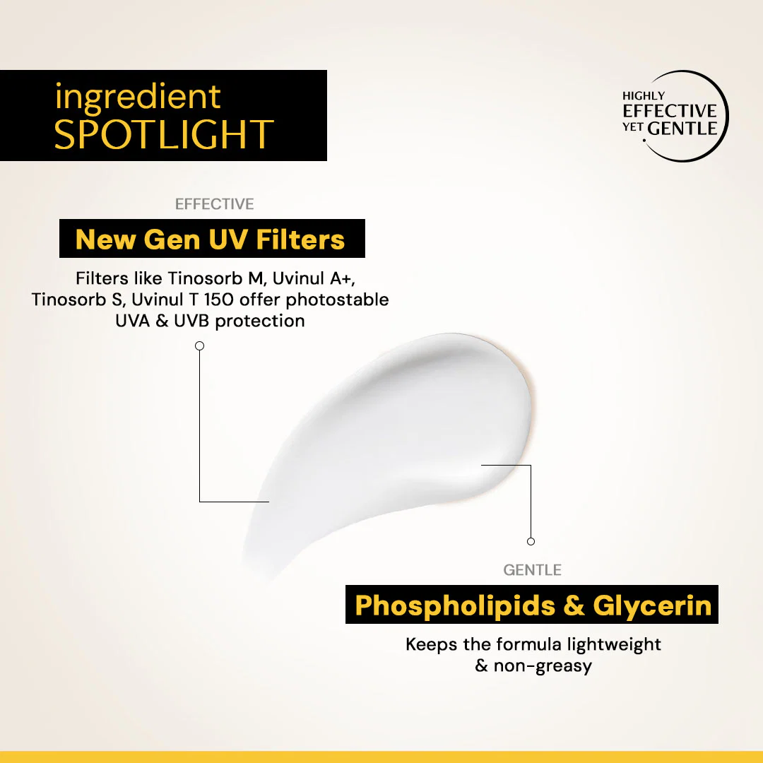 Gel Sunscreen for Oily Skin - SPF 50 PA++++(80 gm) | In-Vivo Tested - Image 3