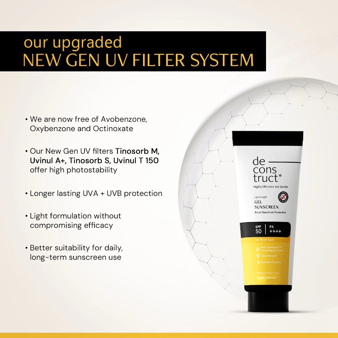 Gel Sunscreen for Oily Skin - SPF 50 PA++++(80 gm) | In-Vivo Tested - Image 4