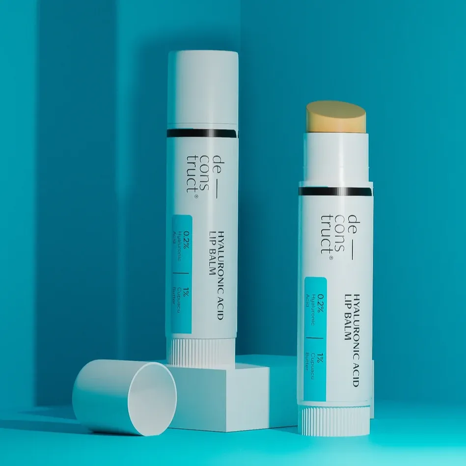 Hyaluronic Acid Lip Balm- 0.2% Hyaluronic Acid + 1% Cupuacu Butter (Pack of 2) - Image 8