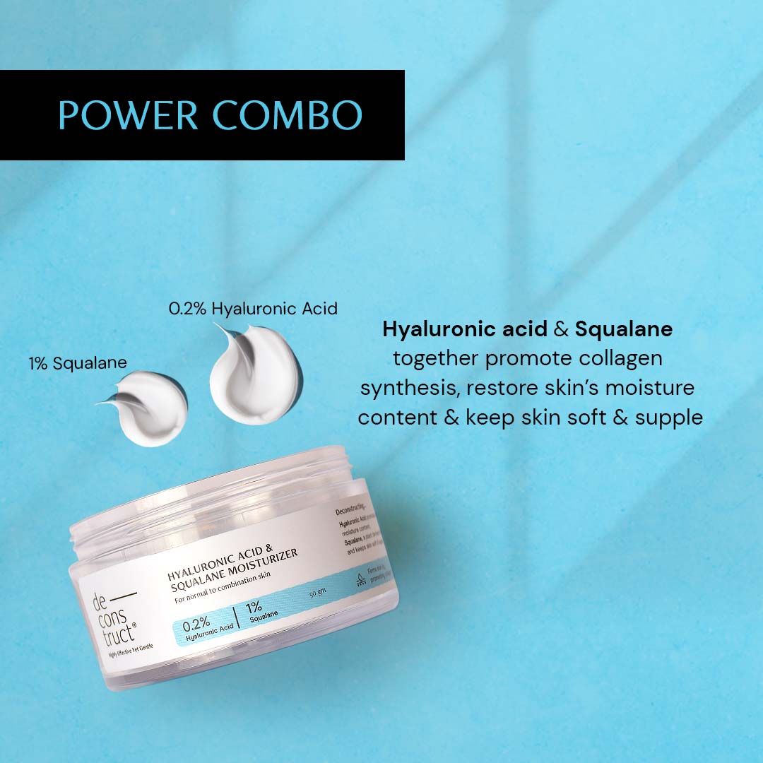 Hyaluronic Acid & Squalane Moisturizer - 0.2% Hyaluronic acid 1% Squalane - Image 3