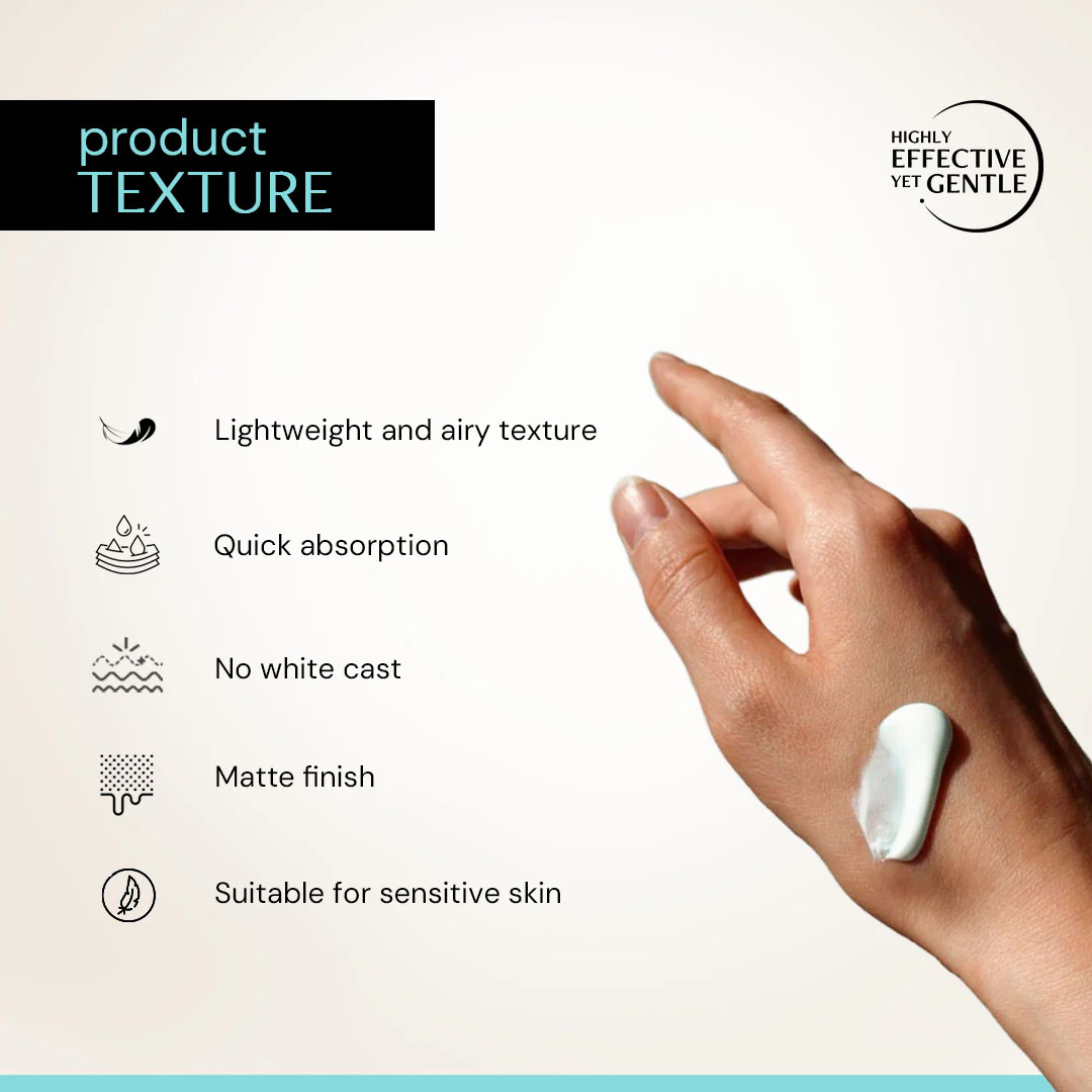 Oats & Ceramide Gel Sunscreen SPF 50 PA++++ for Sensitive Skin | In-Vivo Tested - Image 5