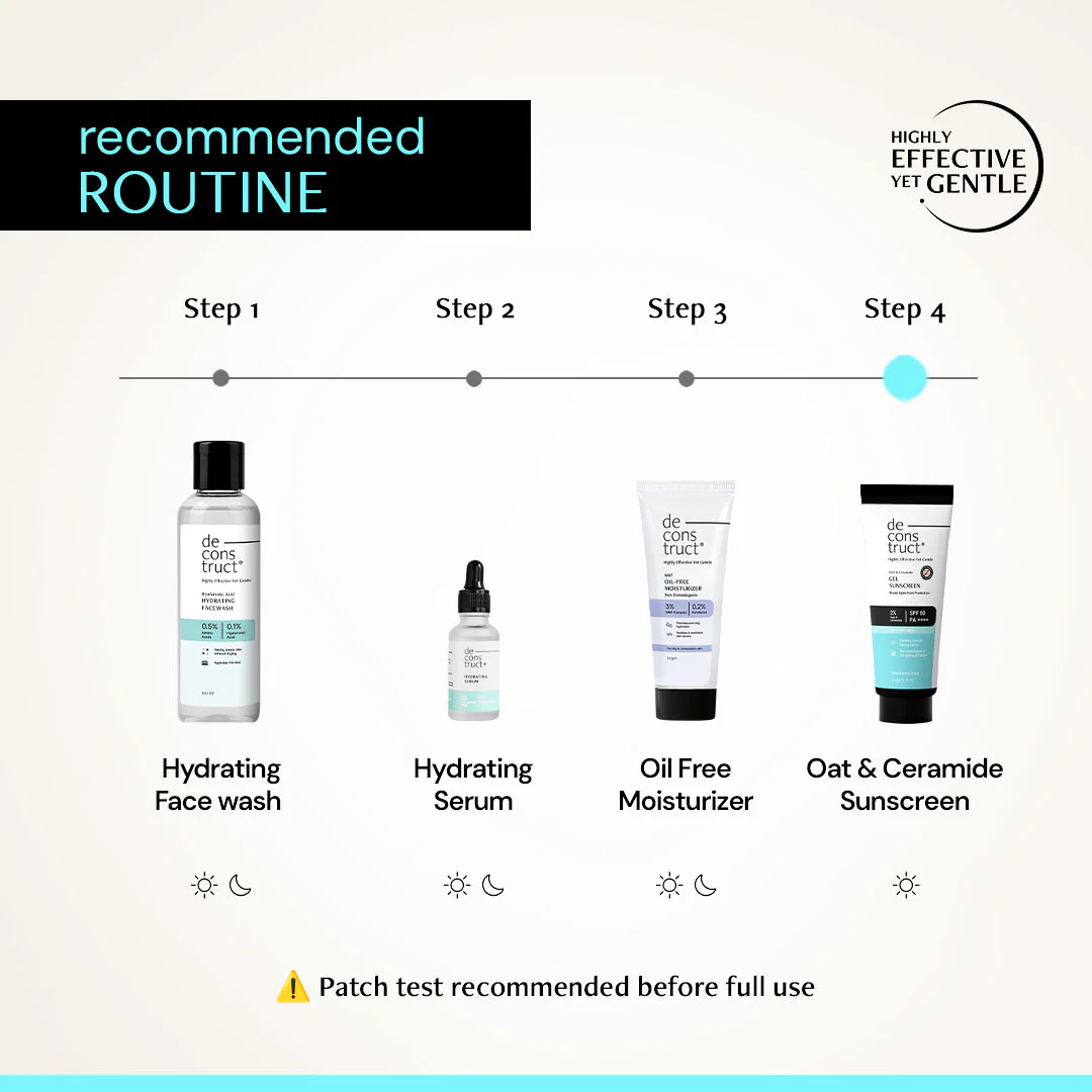 Oats & Ceramide Gel Sunscreen SPF 50 PA++++ for Sensitive Skin | In-Vivo Tested - Image 9