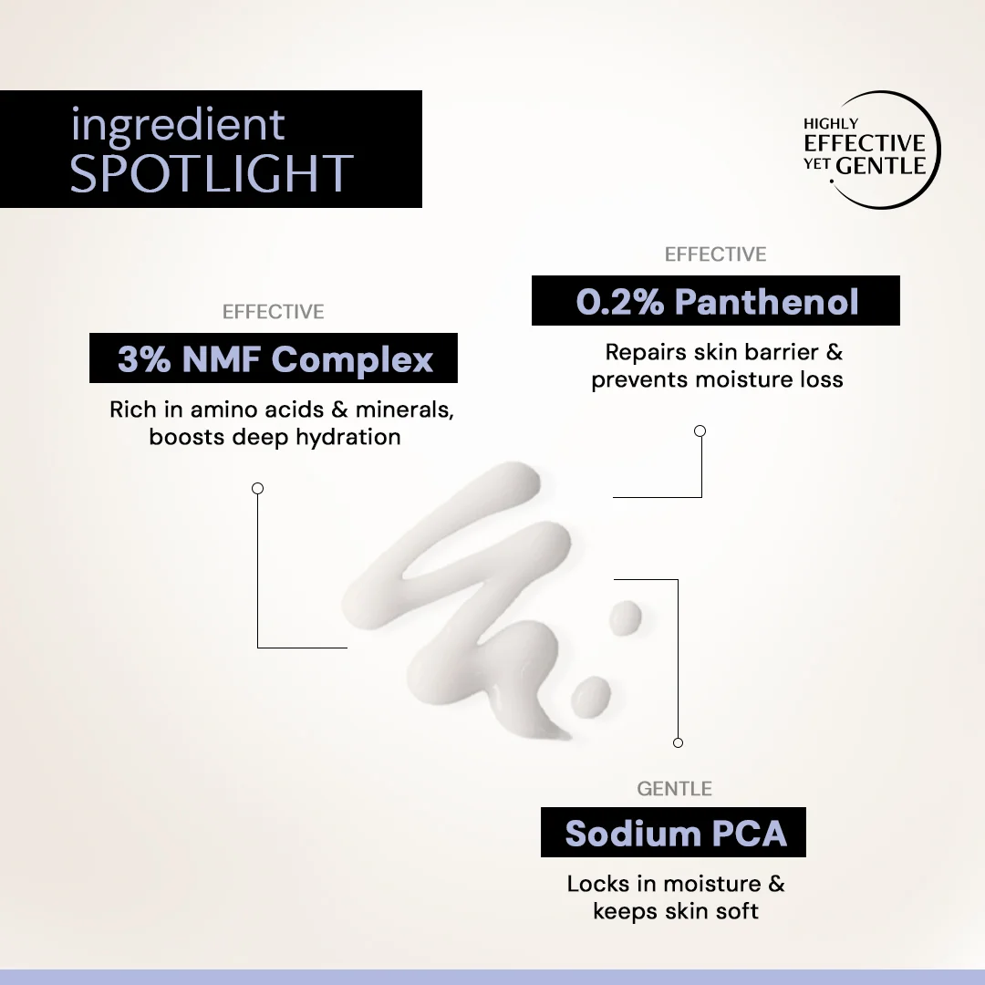 Oil-Free Moisturizer for Oily Skin - 3% NMF Complex + 0.2% Panthenol - Image 4