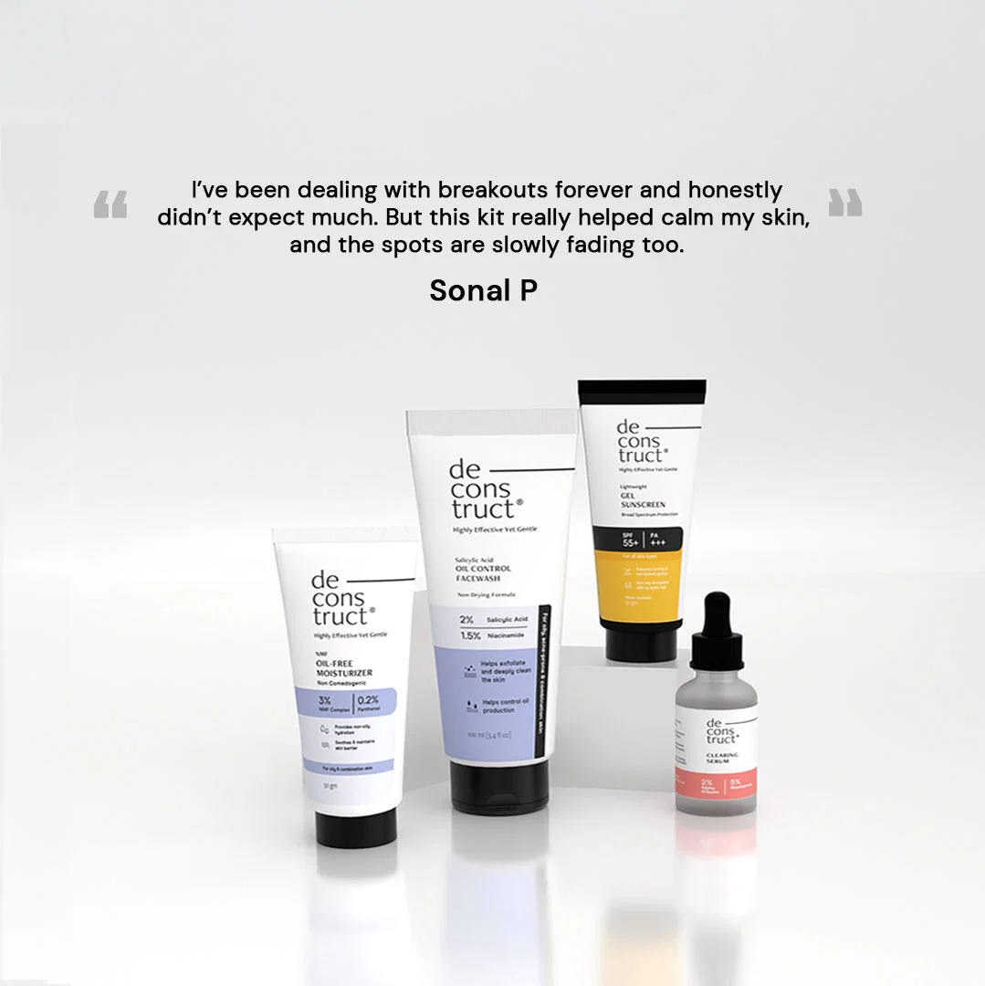 Anti-Acne Skincare Routine Kit for Oily Skin | Dermat Recommended Bestseller - Image 5