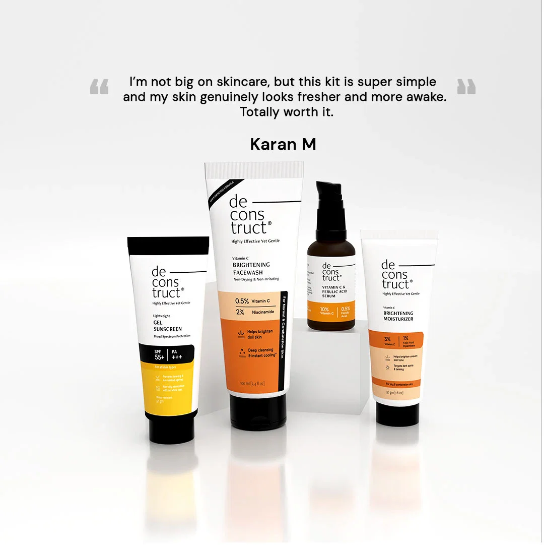 Skin Brightening Routine Kit For Dull Skin | Top Best Selling Bright Skincare Routine for Men & Women - Image 4