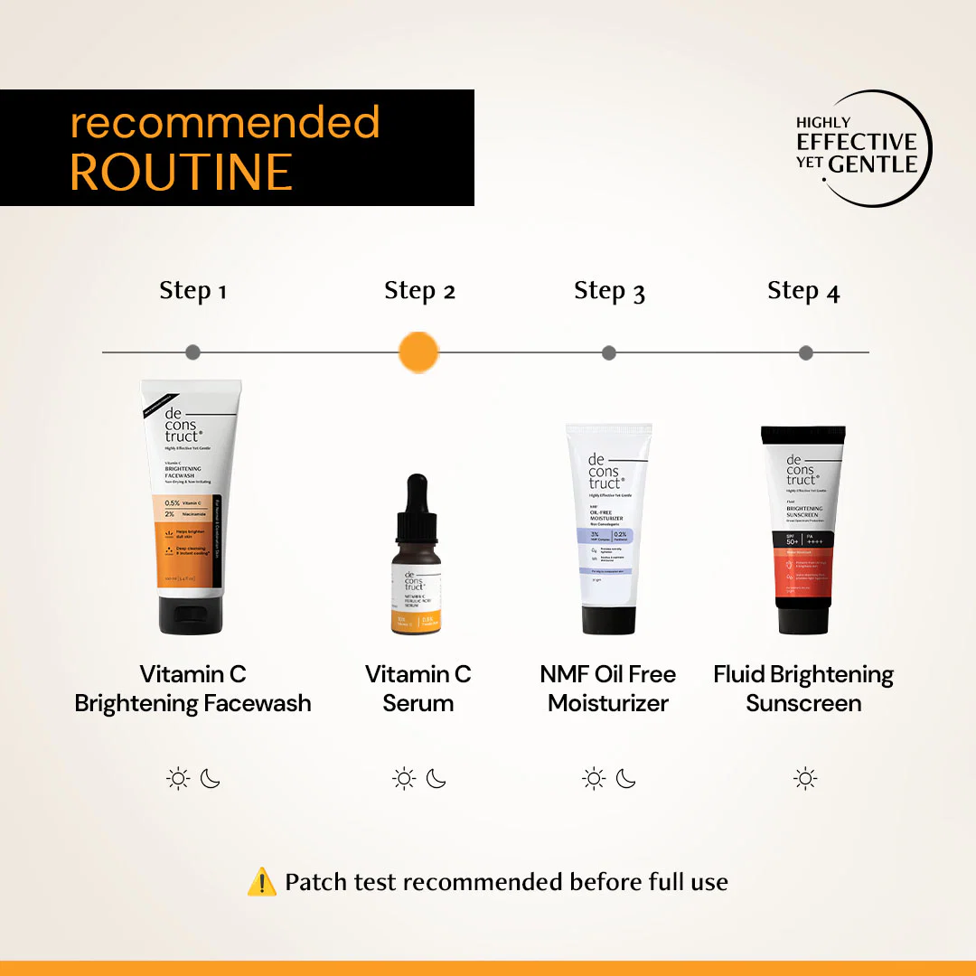 10% Vitamin C serum (10ml)| Clinically Tested, Non-Irritating| Brightens & Evens Tone | For Oily Skin - Image 15