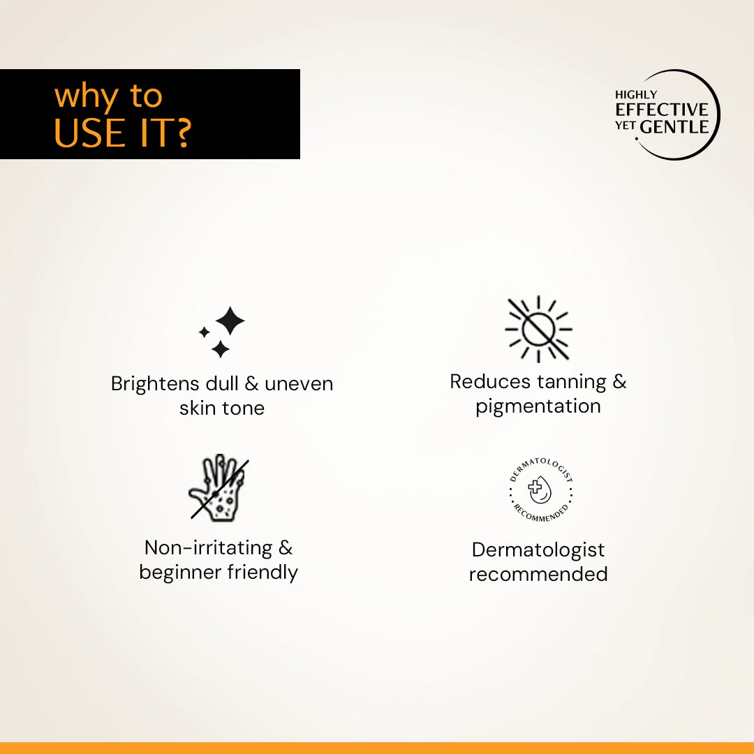 10% Vitamin C serum (10ml)| Clinically Tested, Non-Irritating| Brightens & Evens Tone | For Oily Skin - Image 5