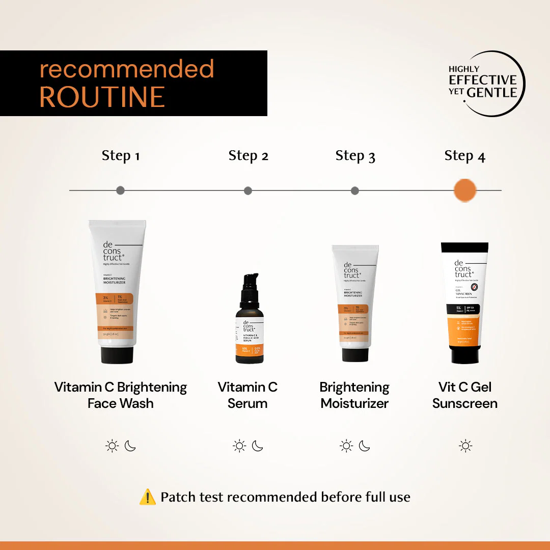 5% Vitamin C Gel Sunscreen for Oily Skin - SPF 50 PA++++ | In-Vivo Tested - Image 11