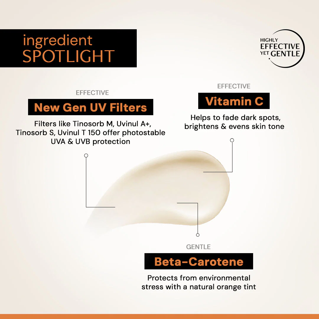 5% Vitamin C Gel Sunscreen for Oily Skin - SPF 50 PA++++ | In-Vivo Tested - Image 6