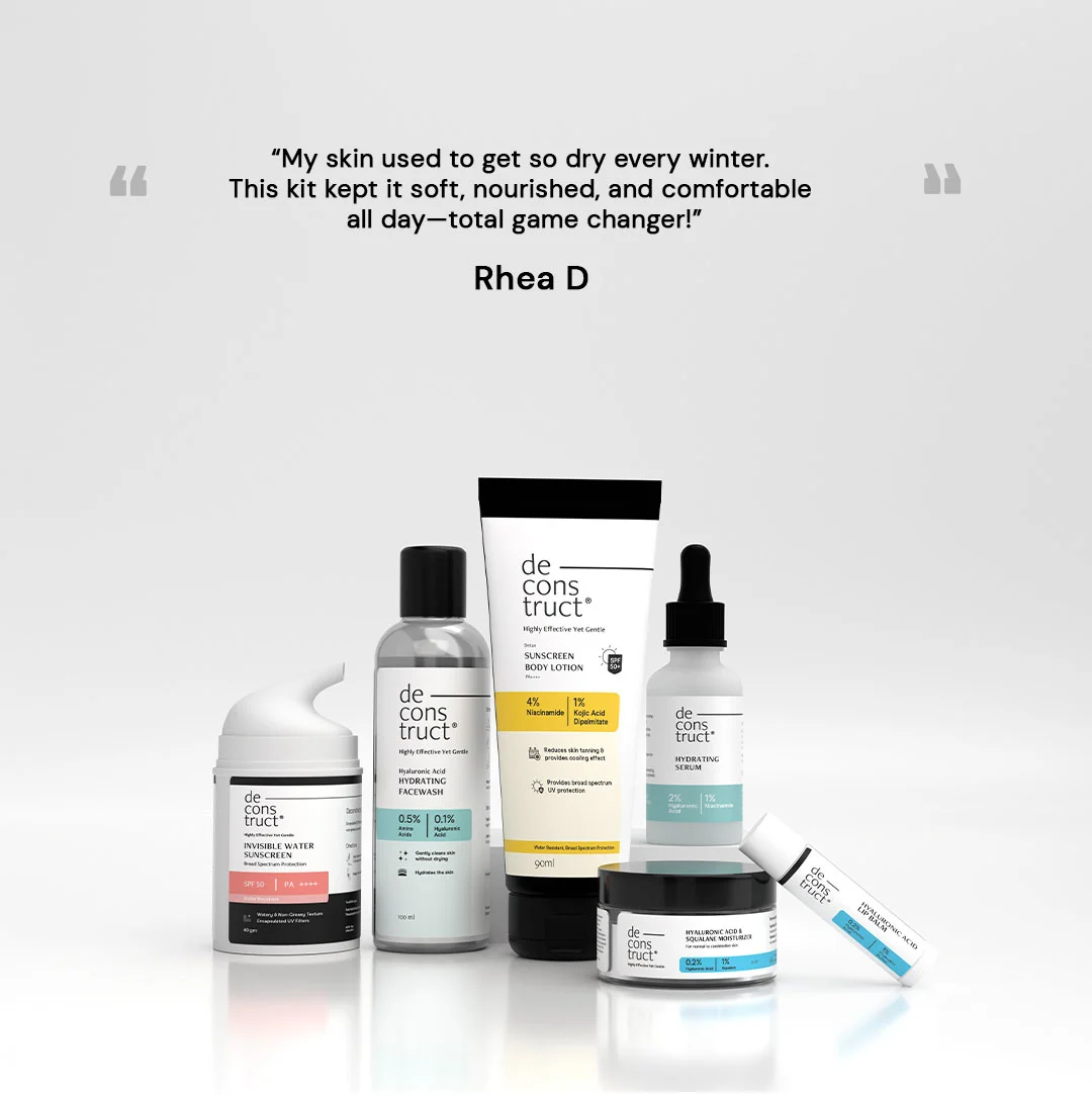 Winter Skincare Routine Kit For Men & Women | Dermat Approved - Image 4